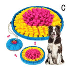 Entertaining Pet Snuffle Mat, Encourages Mental Stimulation in Cats Dogs, Perfect for Travel, Encourages Foraging