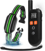 3300ft Dog Shock Collar with Remote, Shock & Double Shock Mode ,IPX7 Waterproof Training Collars for 7-120lbs Medium Large Dogs
