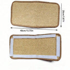 Durable Sisal Cat Scratching Pad Self Adhesive Furniture Protector Minimalist Design