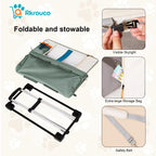 Extra Large Portable Pet Strollers Detachable Cat Dog Trolley Case Foldable Pet Bag Puppy Camping Travel Carrier Bag With Wheels