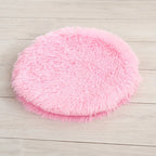 Plush Cat Bed Mats Round Pet Bed for Cats Small Dogs Soft Fleece Pet Sleeping Mat Kitten Puppy Nest Pet Cushion Cat Accessories