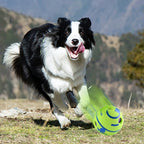 Dog Toy Wobble Wag Giggle Glow Ball Interactive Dog Attention Toy Fun Giggle Sounds Ball When Rolled or Shaken For Pet Dog Fun