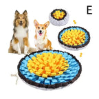 Entertaining Pet Snuffle Mat, Encourages Mental Stimulation in Cats Dogs, Perfect for Travel, Encourages Foraging
