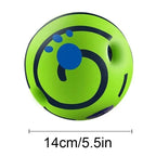 Dog Toy Wobble Wag Giggle Glow Ball Interactive Dog Attention Toy Fun Giggle Sounds Ball When Rolled or Shaken For Pet Dog Fun