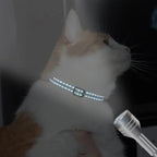 Personalized Cat Collar Reflective Nylon Dog Cats ID Collars With Free Engraving for Cats Small Dogs Chihuahua 10 Col15