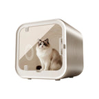Ultra Quiet Pet Dryer Box, Portable Low Noise Cat Dog Blower Dryer Machine, Large Capacity Pet Grooming Hair Dryer for Home Use