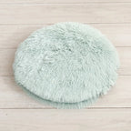 Plush Cat Bed Mats Round Pet Bed for Cats Small Dogs Soft Fleece Pet Sleeping Mat Kitten Puppy Nest Pet Cushion Cat Accessories