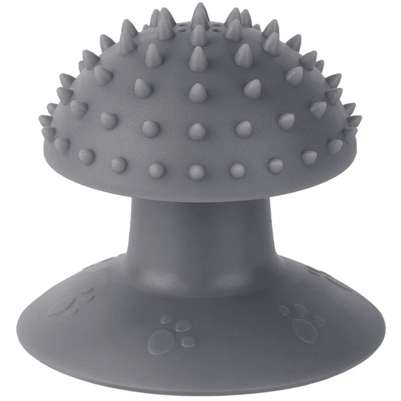 1PC Pet cat suction cup rubbing device massager cat scratching itchy scratching device cat comb suction cup massage brush